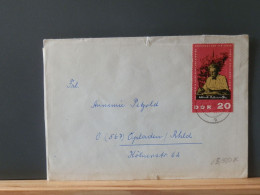 65/580X LETTRE  DDR - Albert Schweitzer