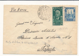 1937 COLONIE ITALIANE SOMALIA MISTA SOMALIA ETIOPIA POSTA MILITARE 01 S - Somalia