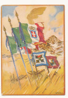 1938 COLONIE ITALIANE SOMALIA DIRE DAUA SU CARTOLINA XXIV DIVISIONE GRAN SASSO LA FORTISSIMA - Somalië