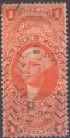 Stati Uniti 1862 Fiscale "Inland Exchange" 1 Dollaro (o) - Steuermarken