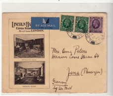 G.B. / Airmail / Advertising / Hotels / Germany / Photogravure Stamps - Zonder Classificatie