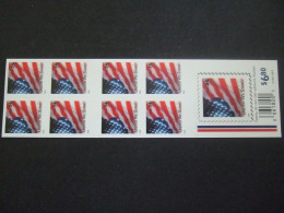 UNITED STATES (USA), 2002, Booklet United We Stand, Convertible Booklet MNH** (S55-723) - 1981-...