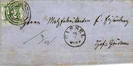 Thurn U Taxis, Brief Aus Cassel "14" Nach Hofgeismar, MiNr. 14 - Cartas & Documentos