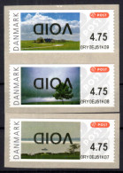 Danmark Denmark / 2006 / ATM 32-34 Test VOID Kopfstehend / Bilder Aus Dänemark / Automatenmarken Frama Etiquetas - Timbres De Distributeurs [ATM]