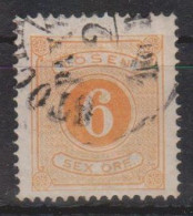 Suède Taxe Dentelé 14 N° 4(B) - Postage Due