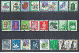 JAPAN - LOT OF 24 DIFFERENT - OBLITERE USED GESTEMPELT USADO - Collections, Lots & Series