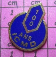 1115C Pin's Pins / Beau Et Rare / MARQUES / ICMD 100 ANS - Fesselballons