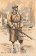 Militaria * CPA Illustrateur Edmond Laioux * Régiment , Fantassin - Regiments