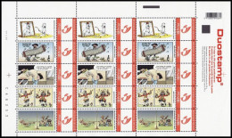 DUOSTAMP/MYSTAMP** Gotlib -  Rétrospective Centre Belge De La BD - Isaac Newton - Gai Luron - Hamster Jovial - Philabédés (cómics)