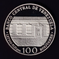 Venezuela 100 Bolívares Commemorative 1983 Y# 58 Proof Silver Sc Unc - Venezuela