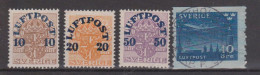 Suède PA1 à PA4 Avec Charnière - Unused Stamps