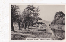 Bridges Of Britain 1938 - Senior Service Photo Card - M Size - RP - 2 Wixford Bridge Warwickshire - Wills