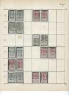 LOT TONGEREN / TONGRES Met O.a. RIJKSWAPEN , HERALDIEKE LEEUW , HOUYOUX , PELLENS En ALBERT I ; 10 Scans !  LOT 293 - Andere & Zonder Classificatie