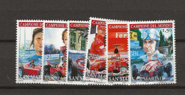 2005 MNH San Marino Mi 2184-89 Postfris** - Ungebraucht