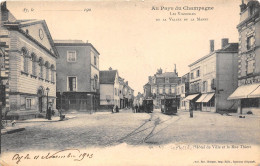 51-AY- L'HÔTEL DE VILLE ET LA RUE THIERS - Ay En Champagne