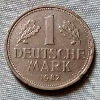 République Fédérale Allemande, 1 Deutsche Mark, 1982, Agouz - 1 Mark