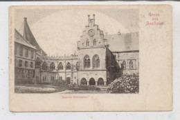 4444 BAD BENTHEIM, Innerer Schloßhof, Ca. 1905 - Bad Bentheim