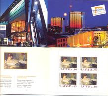 2005. Latvia, Stamp Fair "Nordia 2005", Latvian Painter Rozentals,  Booklet, Mint/** - Lettonie