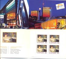 2005. Latvia, Stamp Fair "Nordia 2005", Latvian Painter Rozentals,  Booklet, Mint/** - Lettland