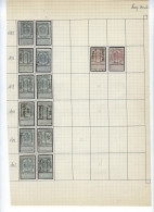 LIKWIDATIE HUY / HOEI Met RIJKSWAPEN , PELLENS , ALBERT I , HOUYOUX , HERALDIEKE LEEUW + KASTEEL BORNHEM  !  LOT 274 - Autres & Non Classés