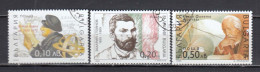 Bulgaria 2000 - Famous Bulgarian Personalities, Mi-Nr. 4450/52, Used - Usati