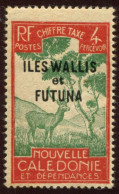 Pays : 505 (Wallis Et Futuna : Protectorat Français)  Yvert Et Tellier N° :Tx  12 (o) - Segnatasse