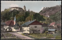 D-83229 Aschau Im Chiemgau - Alte Ortsansicht Mit Burg Hohenaschau Und Kirche - Chiemgauer Alpen