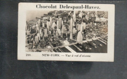 Etats Unis USA Chromo/photo NEW-YORK  Pub: Delespaul-Havez  Bien 65 X 40 Mm 2 Scans - Andere & Zonder Classificatie