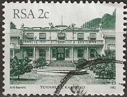 SOUTH AFRICA 1982 Architecture - 2c. Tuynhuys, Cape Town FU - Used Stamps