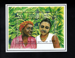 1836310050 MAYOTTE 2000 SCOTT 137  (XX) POSTFRIS MINT NEVER HINGED   -  MAHORAISE WOMEN - Comores (1975-...)