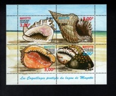 1836310704 MAYOTTE 2000 SCOTT 140  (XX) POSTFRIS MINT NEVER HINGED   -  FAUNA - SEA SHELLS - Comores (1975-...)