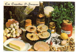 Delcampe - Recettes Cuisine E.Bernard --1976- Les Coquilles Saint Jacques- Vin Blanc,champignons,beurre,fromages--LION SUR MER-14 - Küchenrezepte