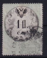 AUSTRIA 1854 - Canceled - Stempelmarke Der 1. Ausgabe C.M. - 1fl - Steuermarken