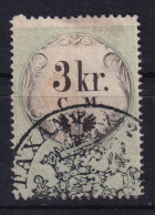 AUSTRIA 1854 - Canceled - Stempelmarke Der 1. Ausgabe C.M. - 3kr - Steuermarken