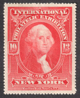 George Washington PHILATELIC EXHIBITION USA New York 1913 Label Vignette Cinderella HAMILTON Banknote Co. - Sin Clasificación