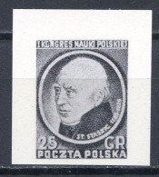 POLOGNE < ESSAI Yvert N° 608 - PRETRE ECRIVAIN S. STASZIC - Prototype De Gravure - Varietà E Curiosità