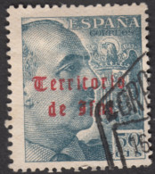 IFNI Spanien Espagna Spain (Marke # 849) ~1939 Mit Rotem Aufdruck Territorio De Ifni - Ifni