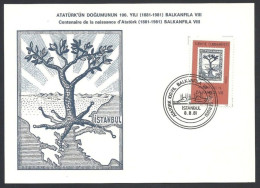 Türkei 1981, Mi.-Nr. 2575,  FDC, Gestempelt - Gebraucht