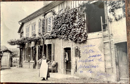 ST OYENS - LES TRONCS 1952 - CARTE ANIMÉE EXCEPTIONNELLE ! - Yens