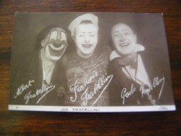 CPA - Cirque - Les Fratellini - Albert , François & Paolo - 1930 - SUP (HO 2) - Cirque