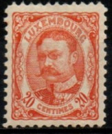 LUXEMBOURG 1906-15 * - 1906 Guillermo IV