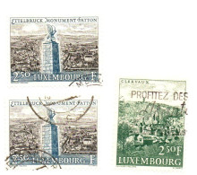 1961 - Lussemburgo 599/600 + 600 Turistica   C1072    ------ - Hôtellerie - Horeca