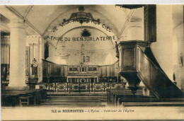 85 - Noirmoutier : Camp De L'Epine - Intérieur De L' Eglise - Noirmoutier