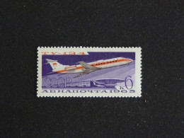 RUSSIE RUSSIA ROSSIJA URSS CCCP YT PA 118 * MLH - TUPOLEV 134 SUR CHEREMETIEVO - Unused Stamps