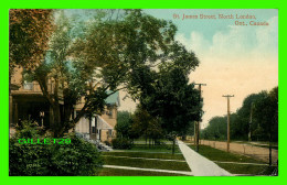 LONDON, ONTARIO - ST JAMES STREET, NORTH LONDON - TRAVEL IN 1914 -  THE VALENTINE & SONS PUB - - London