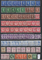 Grossbritannien, 1952-1960, Lot über 90 Marken, Gestempelt - Used Stamps