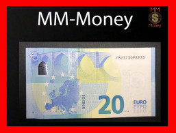 EURO 20 €  2015  "serial Prefix FM"  * Printer Oberthur Bulgaria *   *F002 I6*  *sig. C. Lagarde*   UNC    [MM-Money ] - 20 Euro