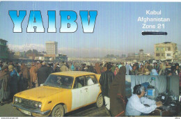 Afghanistan QSL Card > Radio Amateur - Kabul,AUTO CAR  2004, - JM1985 - Afghanistan