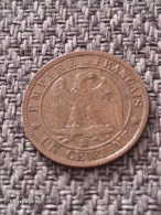 1 Ct Napoleon 1856  BB - 1 Centime