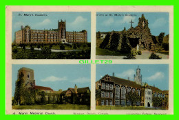 WINDSOR, ONTARIO - ST MARY'S ACADEMY, GROTTO, MEMORIAL CHURCH, ASSUMTION COLLEGE - TRAVEL IN 1947 - PECO - - Windsor